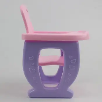 Miniatiūriniai Priedai, Kėdės, Eco-friendly Kėdės Modelis Žaislas Minimalistinis Lėlės Priedai Rožinė Kūdikių Mitybos Vežimėlis Puikus