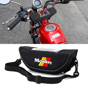 Motociklo rankena, krepšys navigacijos krepšys, atsparus vandeniui mobiliojo telefono krepšys Beždžionė 125 beždžionė 125 Z 125 Rankenos laikymo Maišelis