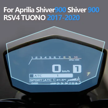 Motociklu Už Aprilia Shiver900 Drebulys 900 RSV4 TUONO 2017-2020 Grupių Nulio apsauginės Plėvelės Screen Protector Priedai