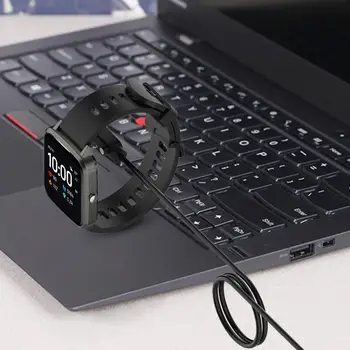 Naudinga Aukšto Efektyvumo Greito Įkrovimo Nešiojamų Smartwatch Įkrovimo Kabelis, Laikiklis, skirtas Xiaomi Haylou GST LS09B