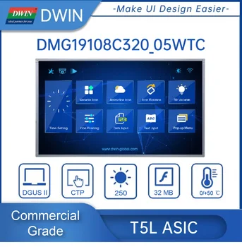 Naujas Dwin 32/27/23.8 colių 2K HD smart ekranas 1920*1080,komercinės klasės su IPS ekraną, minėto sprendimo Arduino/STM/ESP32