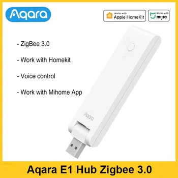 Naujausias Aqara E1 Hub Vartai Zigbee 3.0 Kartotuvas Nuotolinio Valdymo Namų Darbas Mijia 