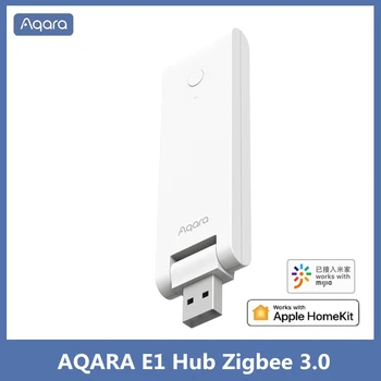 Naujausias Aqara E1 Hub Vartai Zigbee 3.0 WiFi Relay Nuotolinio Valdymo protingo Namo Sistemos Darbą su Xiaomi Mijia APP mi namų HomeKit