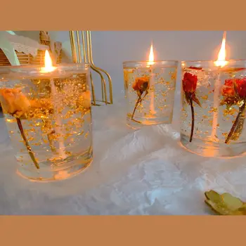 Nekilnojamojo gėlių želė, vaškas, eteriniai aliejai, kvapiosios žvakės aromatas ramina miego pagalba romantiškas aromatas kvepalų