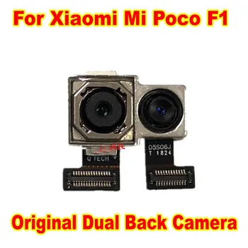 Originalas Geriausias Xiaomi Mi Pocophone Poco F1 Reversas Didelis Pagrindiniai Išoriniai Galinio Vaizdo Kameros Modulis Flex Kabelis Mobiliojo Pakeitimo