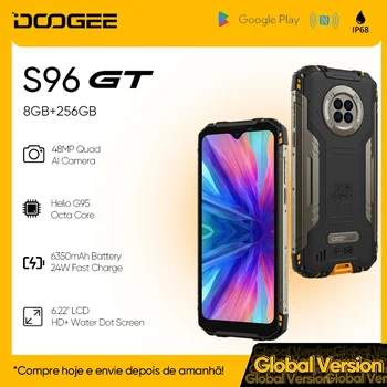 Originalus DOOGEE S96 GT S96GT Tvirtas Telefonas 6.22