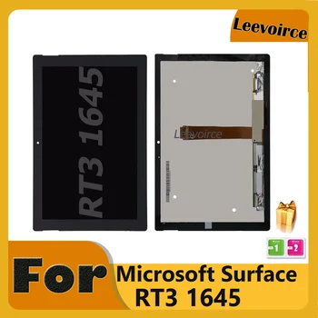 Originalus Microsoft Surface 3 RT3 1645 RT 3 LCD Ekranas Jutiklinis Ekranas skaitmeninis keitiklis 10.8