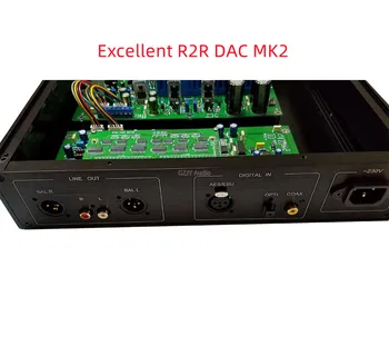 Puikus R2R DAC MK2 Super Dekoderis/CS8414+DF1706+OPA604+OPA2134+Su USB Modulis