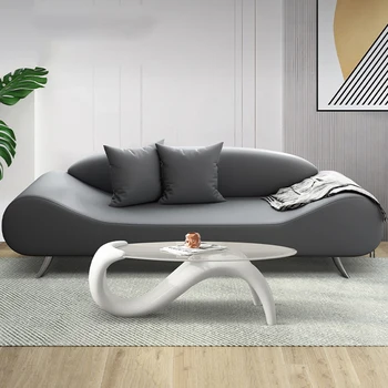 Recliner Derliaus Sofa 3 Vietų Lova Šiuolaikinės Dizaineris Sofos Longue Suaugusiųjų Skaitymo Tingus Fotelis Canape Salonas Gyvenimo Namų Baldai