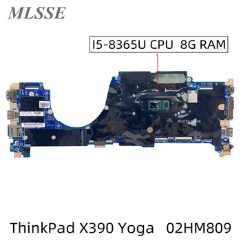 Restauruotas Lenovo ThinkPad X390 Jogos Nešiojamas Plokštė I5-8365U CPU 8G RAM FRU 02HM809 5B21A41223 5B21C15361 100% Testuotas