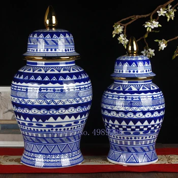 Retro Keramikos, Porceliano Vaza Talpykla su Dangčiu, Amatai, Rankų darbo Namų Puošybai Saugojimo Organizacija Gėlių Išdėstymas