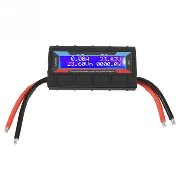 Skaitmeninis LCD Vatų Galios Testeris 4.8 V~60V 130A Didelis Tikslumas Vatmetrą Įtampos Amp Metrų Galios Analizatorius voltmetras