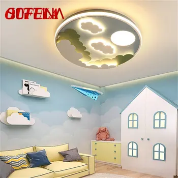 SOFEINA Vaikų Lubų šviestuvas Cloud Šiuolaikinės Mados Tinka Vaikų Kambario, Miegamojo, vaikų Darželis