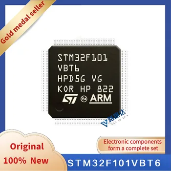 STM32F101VBT6 LQFP-100 Nauja originali integruota mikroschema sandėlyje