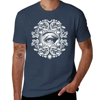 Trečioji akis T-Shirt kawaii drabužius, juodos spalvos marškinėliai trumpomis rankovėmis mens tee marškinėliai grafinis