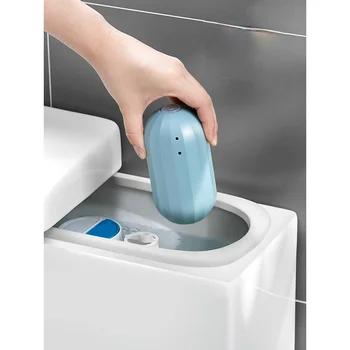 Tualeto valymo magic box, patvarus 90 dienų mėlynas burbulas dezodorantas tualetas mėlynas burbulas valymo skystis, gelis tualetų valymui dvasia toi