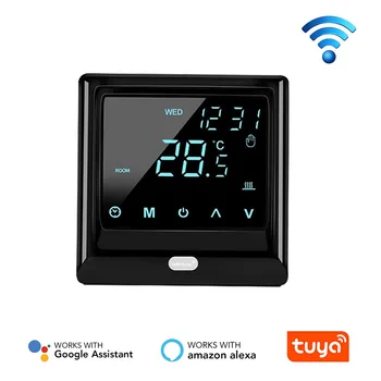 Tuya Smart Termostatas WiFi LCD Temperatūros Valdymo pultas, skirtas Grindų Šildymo Veikia su 