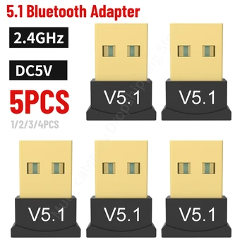 USB Bluetooth Adapteris 5.1 Siųstuvas, 