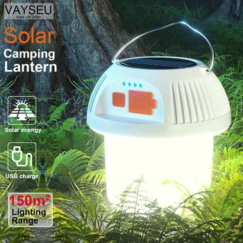 USB Palapinė Lempa Saulės Kempingas Žibintų Lauko Nešiojamą Pagalbos LED Šviesos Lempos