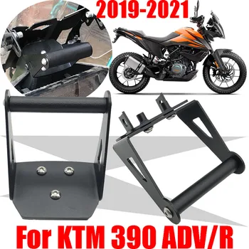 Už KTM 390 Nuotykių R ADV 390ADV Priedai Motociklo Mobiliojo Telefono Laikiklis Stovėti Windshied Mount GPS Navigacija, Laikiklis Plokštelė
