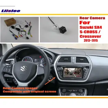 Už Suzuki SX4/S-CROSS/Crossover 2013-2018 M., Automobilio Galinio vaizdo Kamera Galinio vaizdo Adapteris RCA AV HD CCD KAMERA OEM Ekranas apverstas Vaizdas Atnaujinti