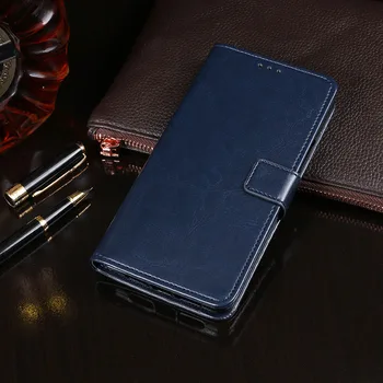 Už Xiaomi Redmi K30 Odinis Telefono dėklas Piniginė Padengti Xiaomi Redmi K30 Apversti Stovėti Atveju