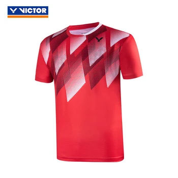 Viktoras t-shirt sporto Jersey drabužių, sportinės aprangos badmintono trumpomis rankovėmis vyrams, moterims, antgaliai, skirti rungtynių 30000TD t-shirts