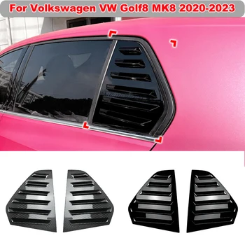Volkswagen VW Golf8 MK8 2020-2023 Auto Galinio Lango Žaliuzės Pusėje Tuyere Grotelėse Oro Angos Įklija Apdaila Padengti Automobilių Reikmenys