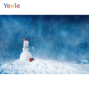 Yeele Kalėdų Photocall Žiemos Snaigės, Sniego Fotografijos Backdrops Asmeninį Fotografijos Fonas Fotostudija