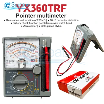 YX360TRF Žymiklį Multimetras Testerio Rodykle Tipo Nulis Centras Priemonę 200Mohm Varžos Matavimus, Baterijos indikatorius, Testeris