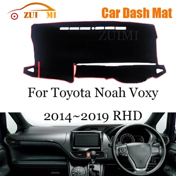 ZUIMI prietaisų Skydelio Dangtelį Brūkšnys Kilimėlis Dashmat Toyota Nojus Voxy 2014~2019 RHD galiniu langu Padengti Trinkelėmis Saulės Pavėsyje