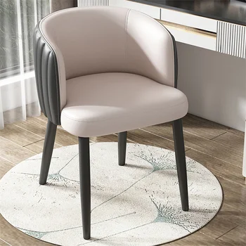 Šiaurės Valgomojo Kėdės už Svetainės Buitinių Modernus Minimalistinio Odos Valgomojo Kėdė Dizaineris Kedės Atlošo Kėdės
