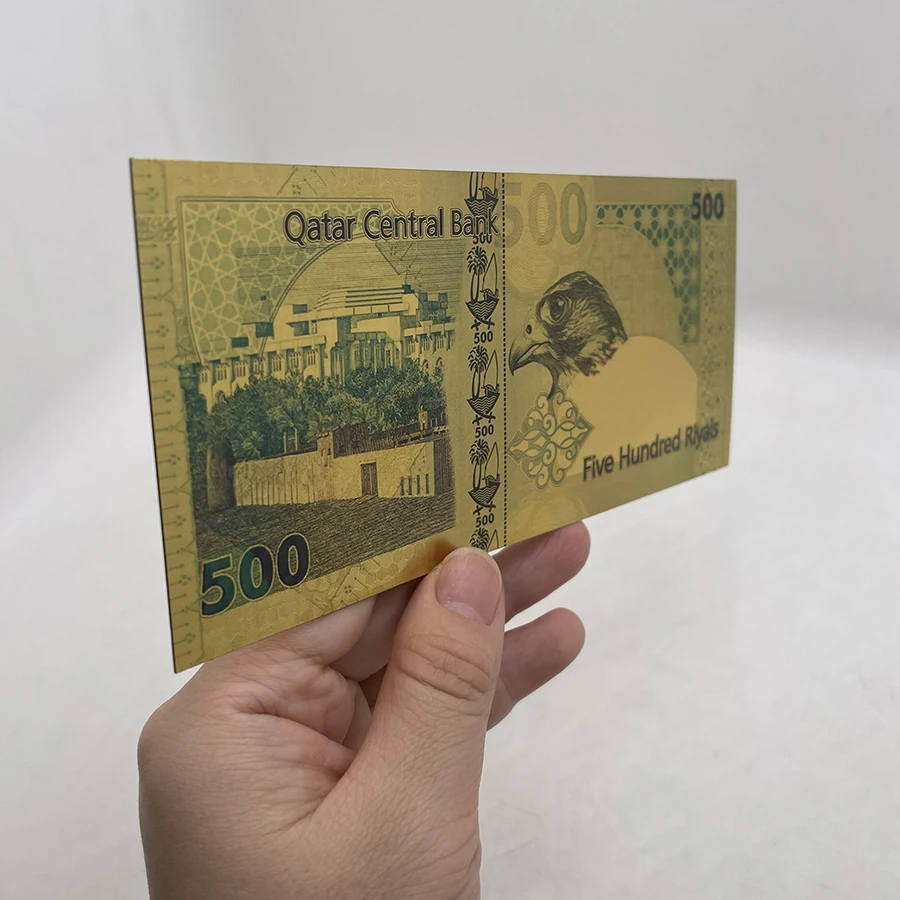 10vnt 0 Euro Mona Lisa Smile 500 Eurų, 500 Riyals Aukso Banknotų Suvenyrų Bilieto Korteles Momery Kolekcija