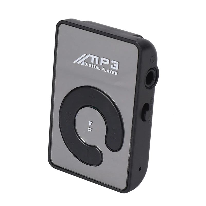 2X Mini Veidrodis Įrašą USB Skaitmeninis MP3 Muzikos Grotuvas Paramos 8GB SD TF Kortelę Juoda