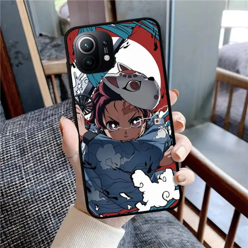 Anime Demon Slayer Telefoną Atveju Xiaomi mi 5 6 8 9 10 lite pro SE Mix 2s 3 F1 Max2 3