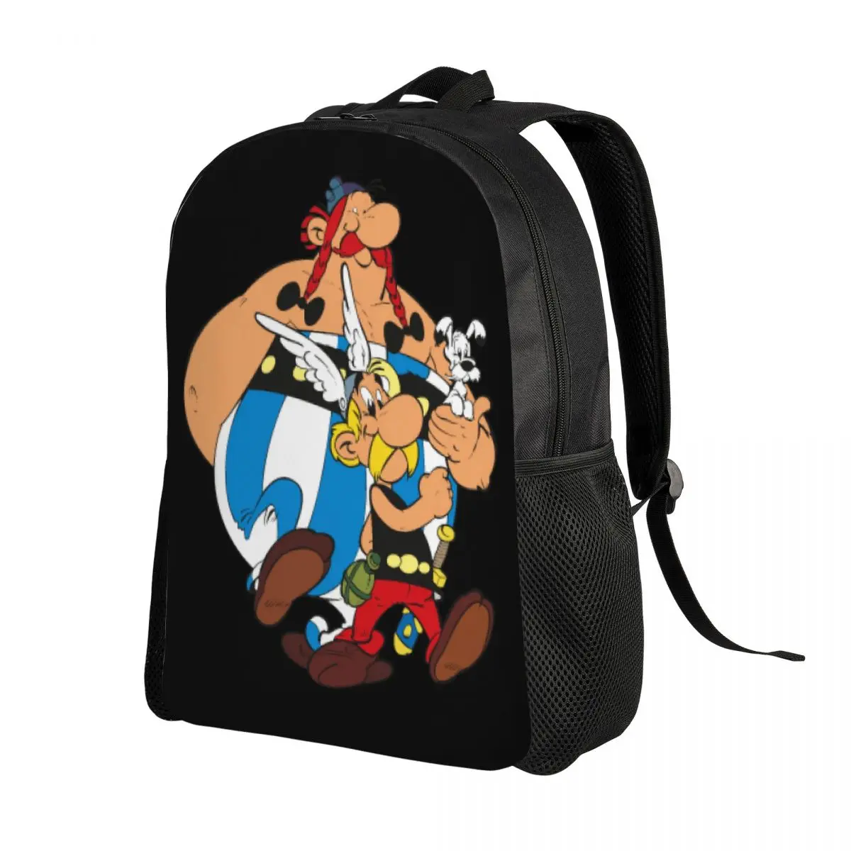 Asterixs Nešiojamojo kompiuterio Kuprinė Vyrų, Moterų Atsitiktinis Bookbag Kolegijoje Mokyklos Studentas Gladiatorių Obelixs Krepšys