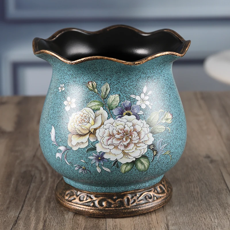 Estetinės Gėlių Vaza Prabanga Šiaurės Minimalistinio Interjero Augalai Knygos Vaza Keramika Derliaus Apdaila Maisons Namų Puošybai