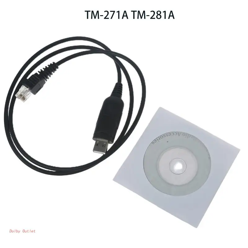 Juoda USB Programavimo Kanalo Laidas kenwood TM-271A TM-481A TM-471A TM-281A