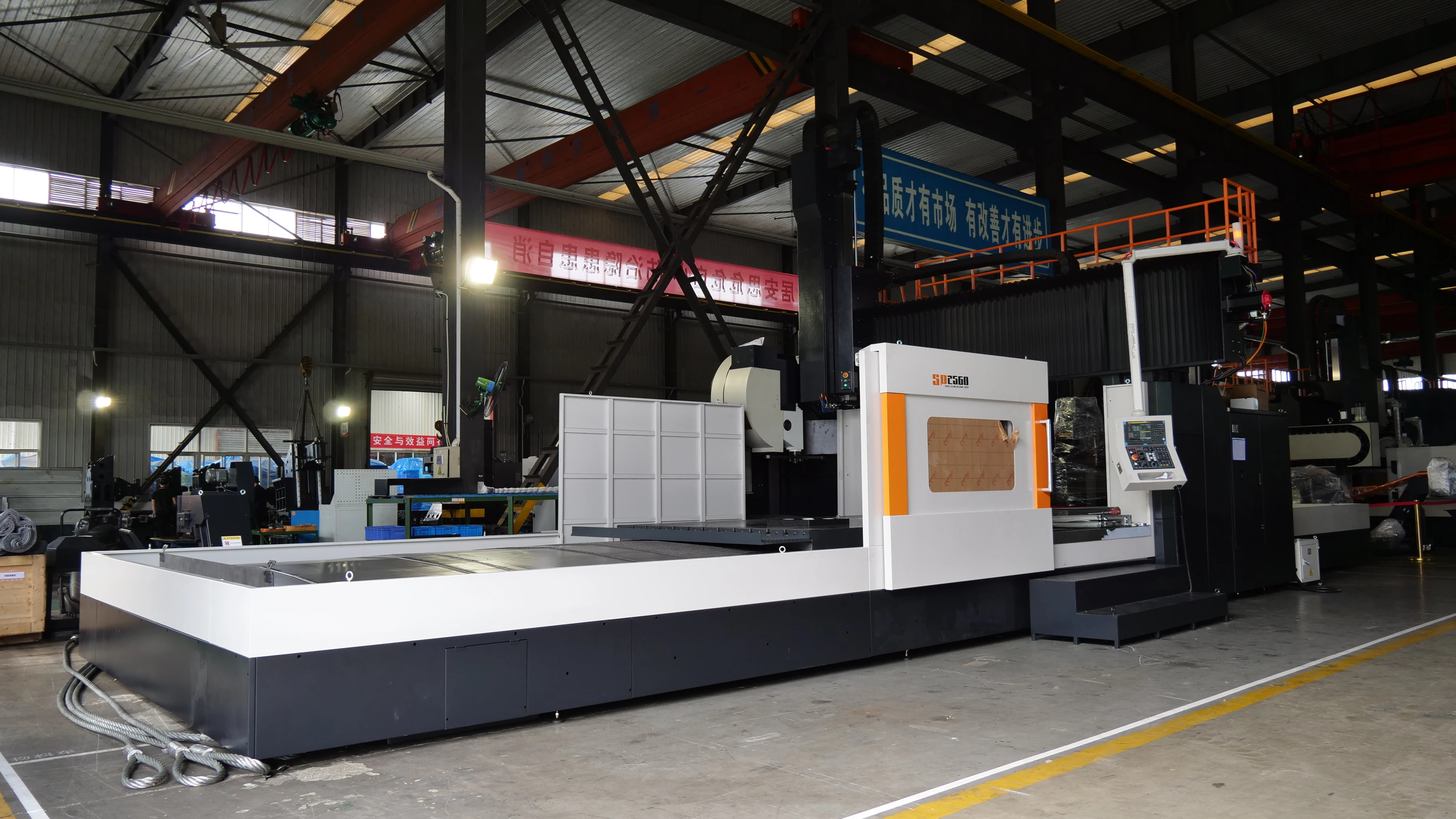 Karšto Pardavimo Dvigubo Stulpelio CNC Platformos Frezavimo Centras GMC2960 metalo apdirbimo