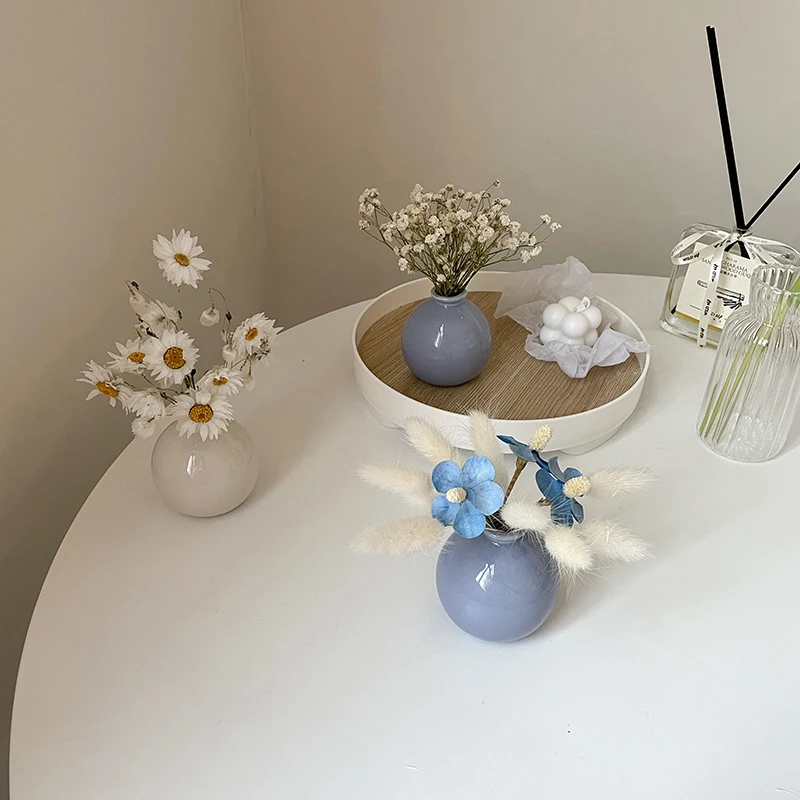 Keramikos Gėlių Vaza Namų Dekoro Stiklo Vaza Gėlių Stikliniai Terariumai, Stalo Puošyba Augalų Vaza