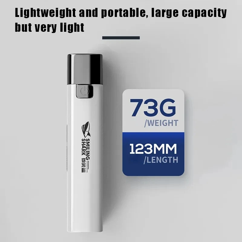 Mini USB Žibintuvėlis LED Žibintuvėlis Galia Bankas Ultra Bright Taktinis LED Blykstė Vandeniui Lauko Apšvietimas 3Mode su Laidu 2vnt