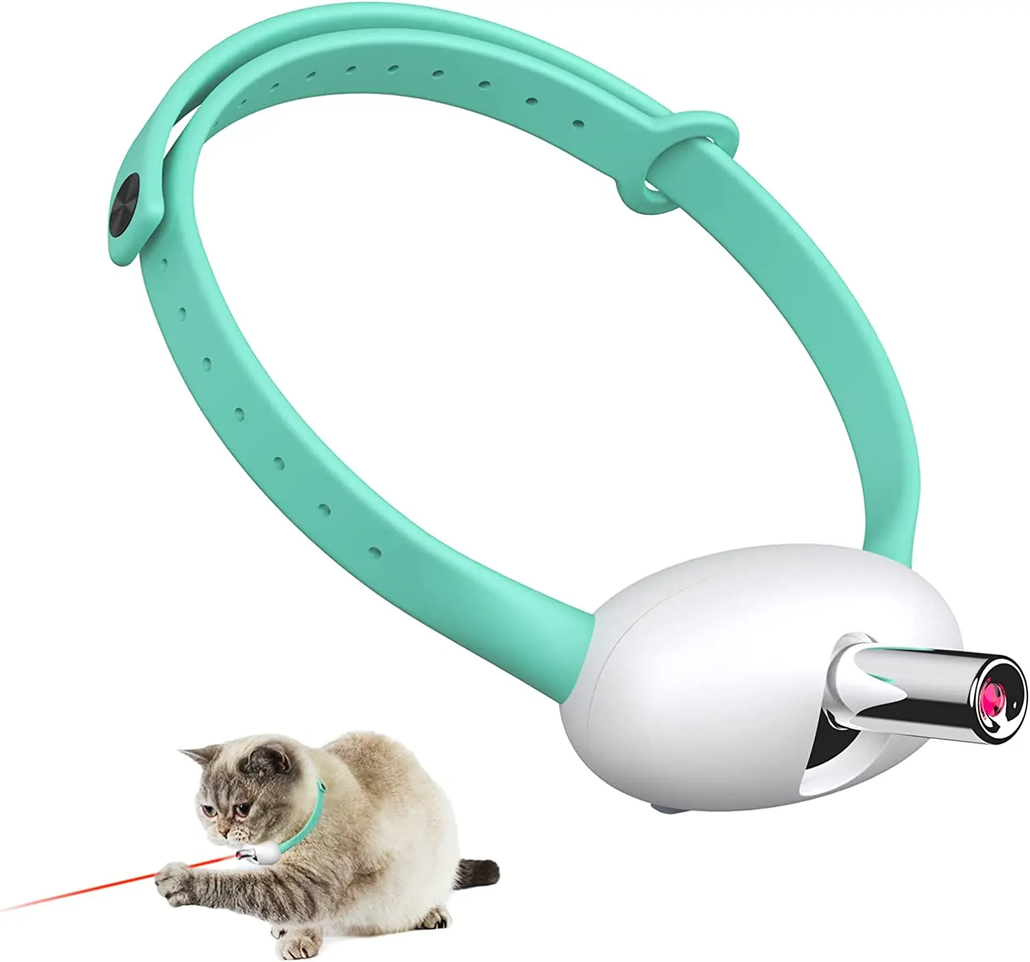 Pet Smart Katė Lazeriu, Apykakle Kačių Žaislus, Elektros Smart Juokingas Apykaklės dėl Kačiuko, Interaktyvi Katė Žaislai, Gyvūnėlių Naudotis Žaislai