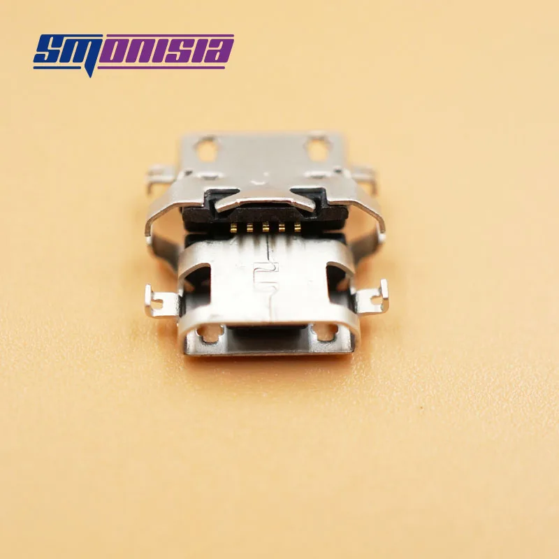 Smonisia Micro USB Lizdas Lenovo A289 A308T A390T P780 S920 P770 A820 S6000 USB Power Įkrovimo Moterų Uosto