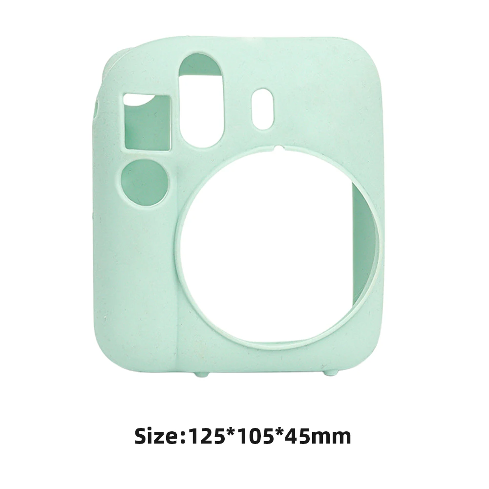 Soft Shell Momentinių Fotoaparato krepšys apsauga nuo dulkių Apsaugos Atveju Padengti Maišelį Įbrėžimams atspari Kieta Spalva dilimui už Instax Mini 12
