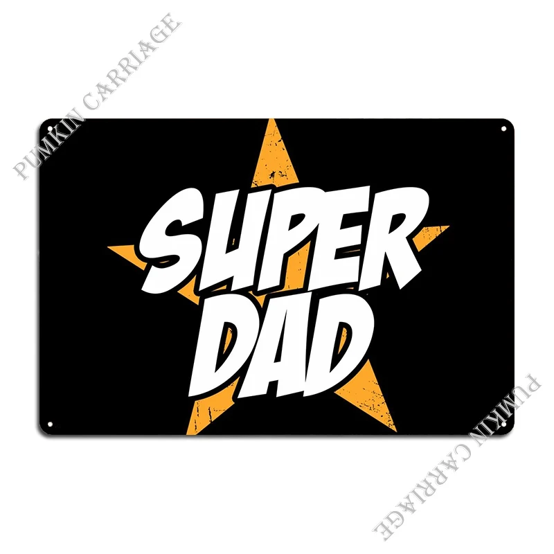 Super Tėtis Geriausias Tėtis Dovana Metalo Ženklas, Sienų Dekoras Aprūdijęs Kambarį Klasikinis Geležies, Alavo Pasirašyti Plakatas