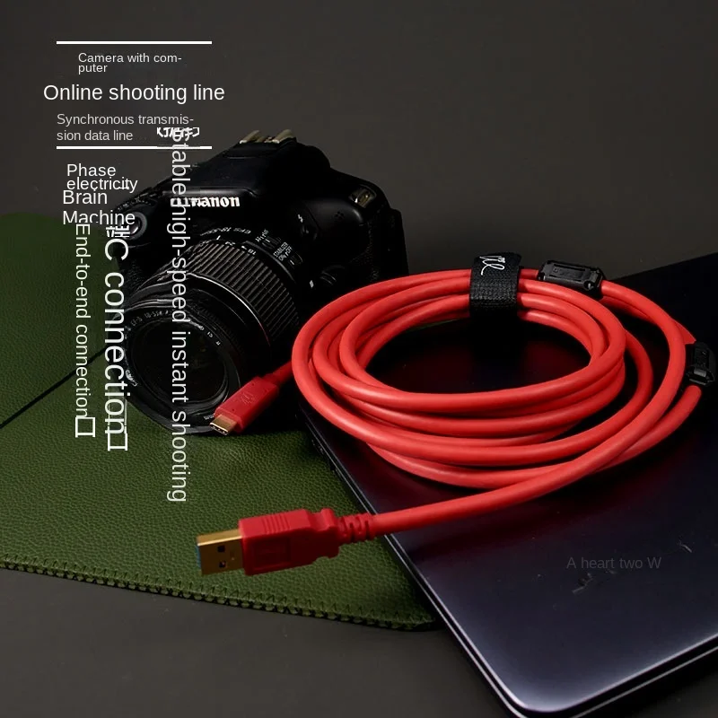 USB Tipas A-Tipas C Pririšti Fotoaparatą Fotografavimo Kabelį Prie Kompiuterio, 3m 5m 8m 10m Už Nikon Z6 Z7 Canon EOS R RP Fuji GFX100 X-T3