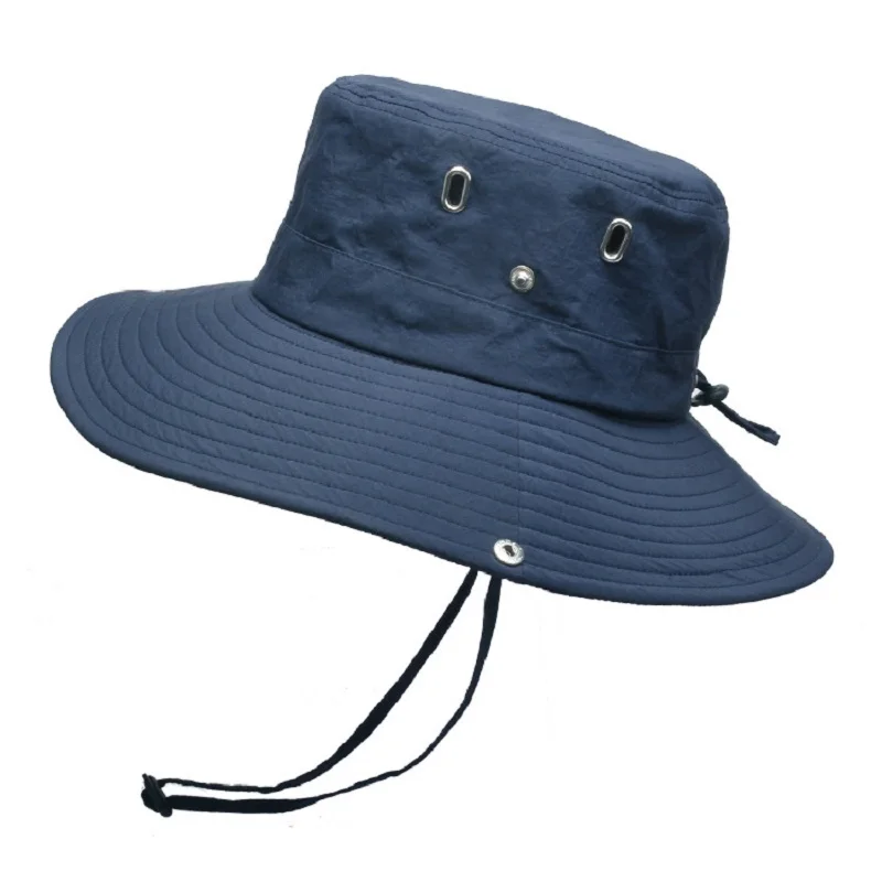 Vasaros Vyrų Kvėpuojantis skėtį nuo saulės Skrybėlę Lauko Žvejybos Hat Apsaugos nuo Saulės vientisos Spalvos Žvejys Skrybėlę Didelis Kraštų Kelionės Skrybėlę Gorras