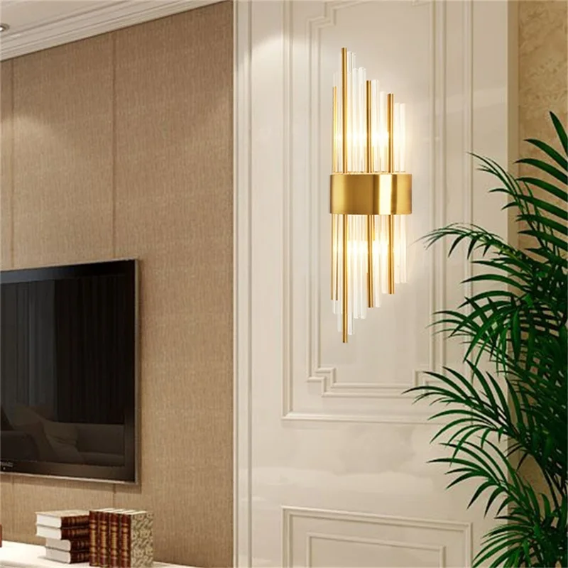 ·TEMAR Patalpų Sienos Lempos Sconces Modernios LED Aukso Apšvietimo Šviestuvas, Dekoratyvinis Namų Miegamasis