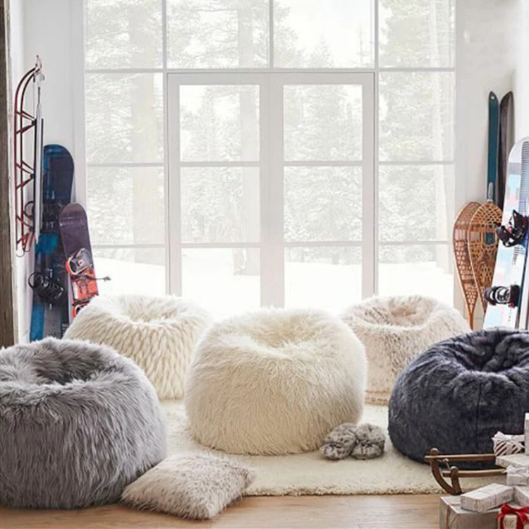 Šiaurės sofos maišą pupelių tatamio paprastas laisvalaikio kambarį miegamojo mažas šeimos pliušinis pupelių maišas